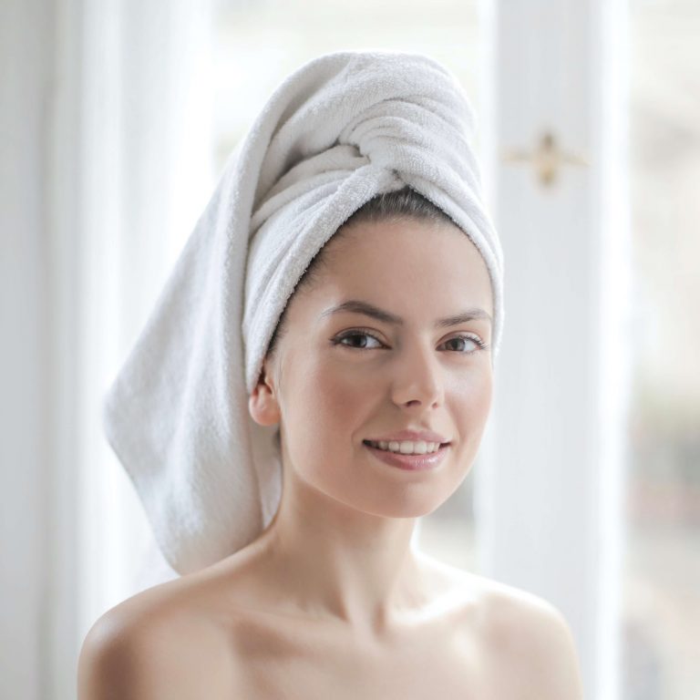 visage sans imperfections